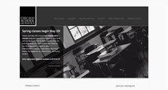 Desktop Screenshot of chicagoschoolofpoetics.com